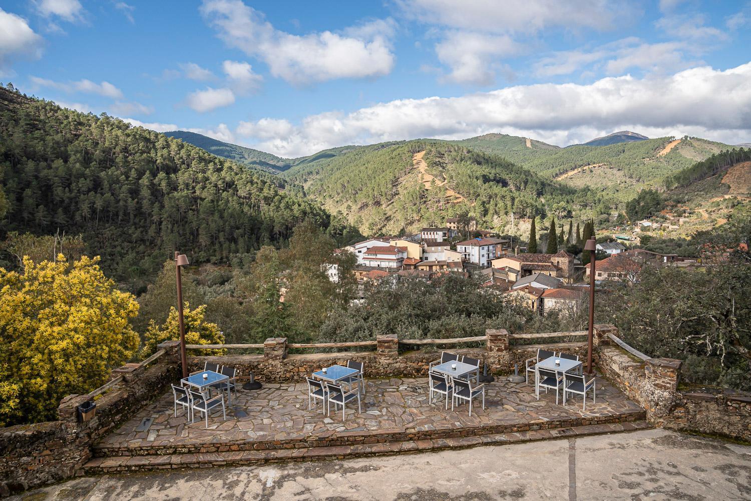 Hotel Hurdes Reales Las Mestas Bagian luar foto